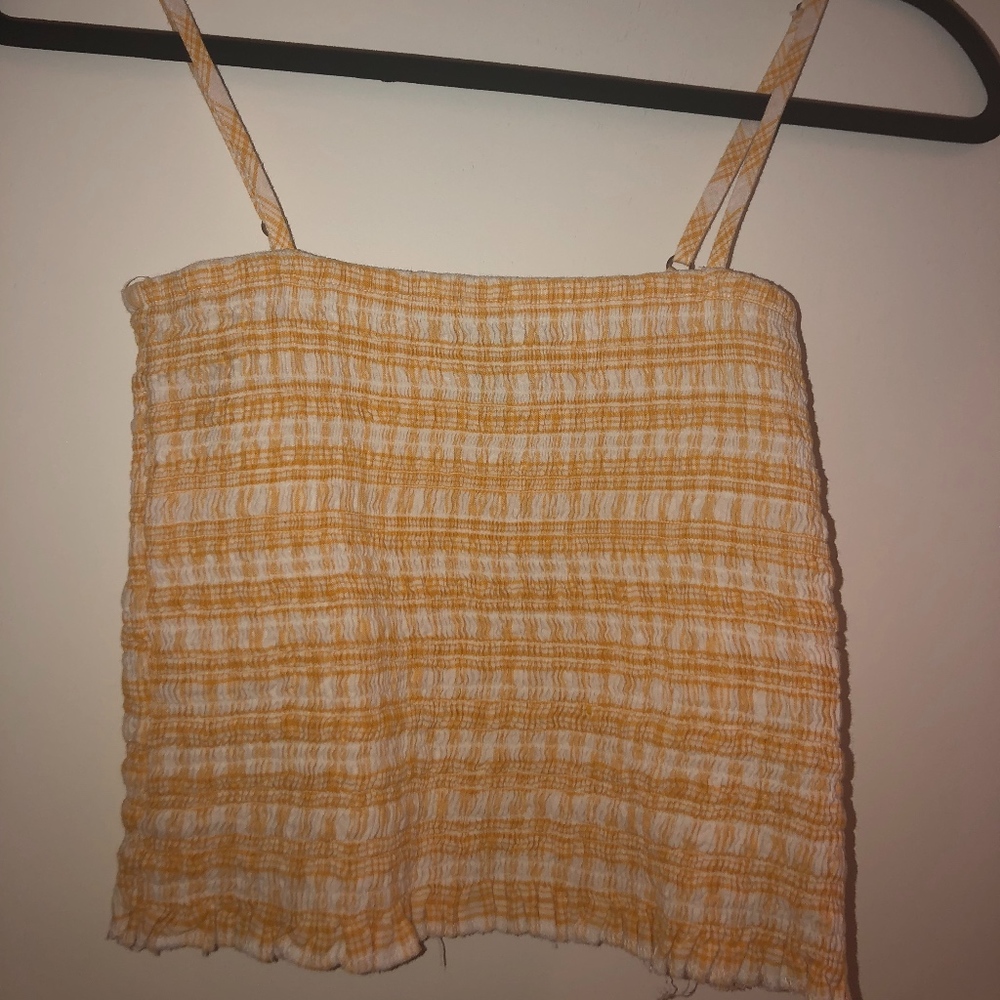 tight crop tank top spaghetti strap